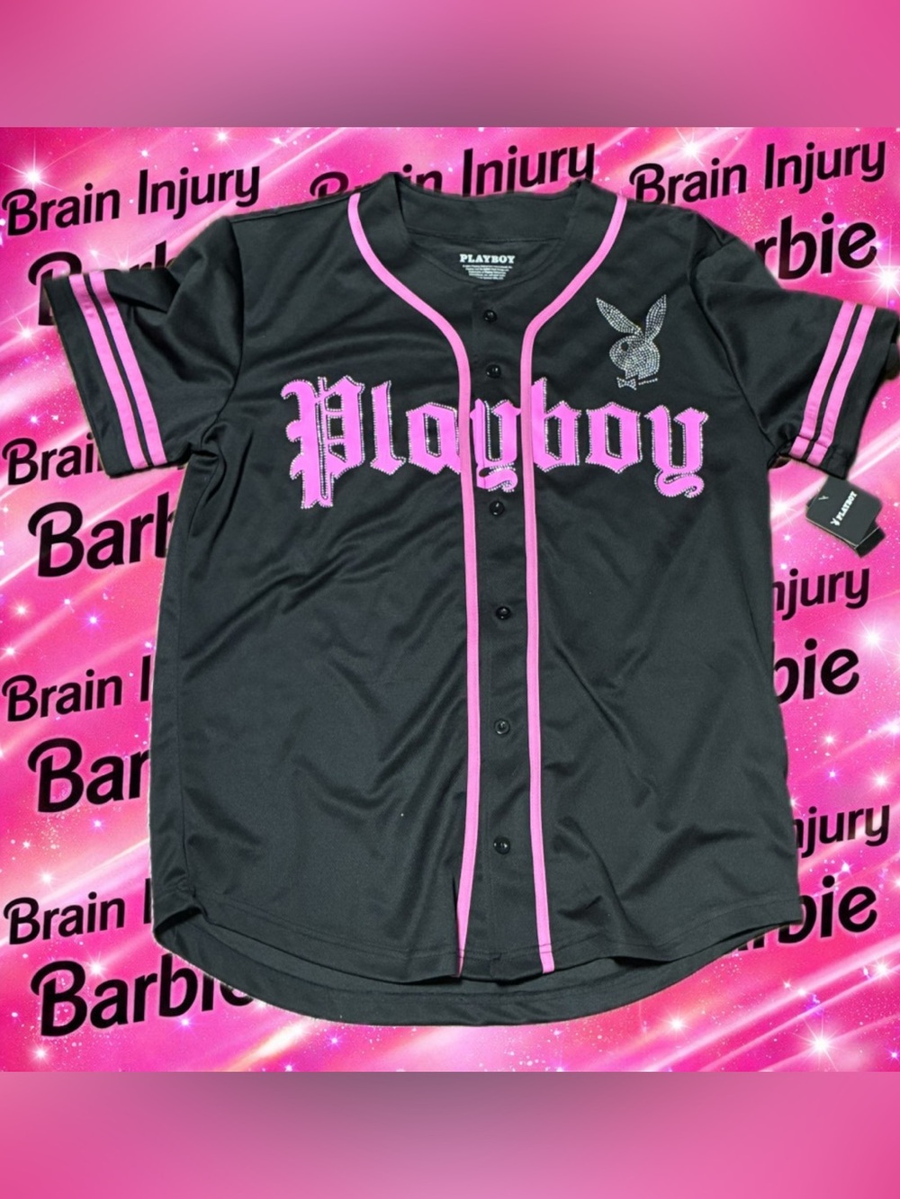 Playboy jersey nwt y2k baddie